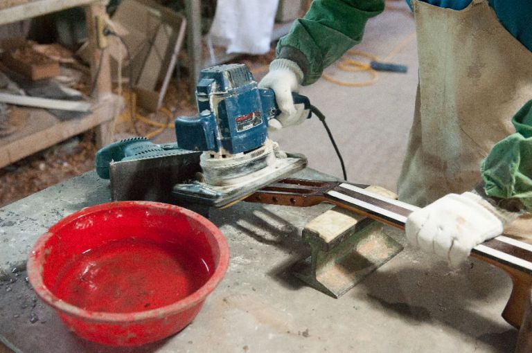 칠연마작업(물광작업)