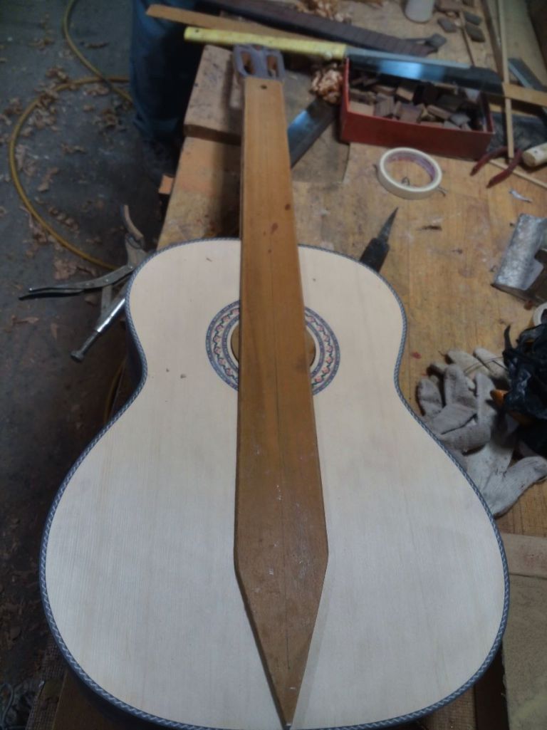 넥 연결-수평작업